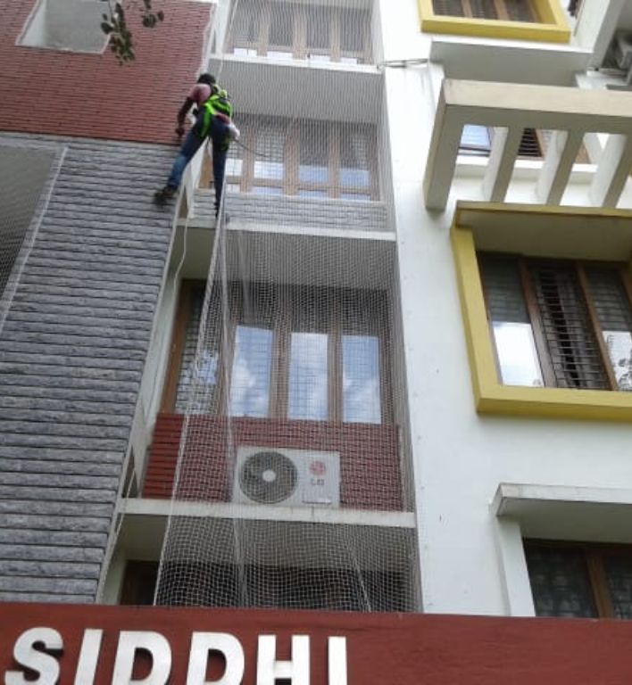 Duct Area Safety Nets in Bangalore | Reach Us Now 7892096725